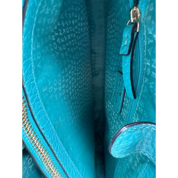 Kate Spade Perri Lane Laser Cut Crossbody Bag, Purse , Teal - Picture 9 of 14